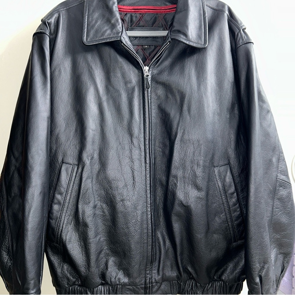 St. John's Bay Black Bomber Jacket